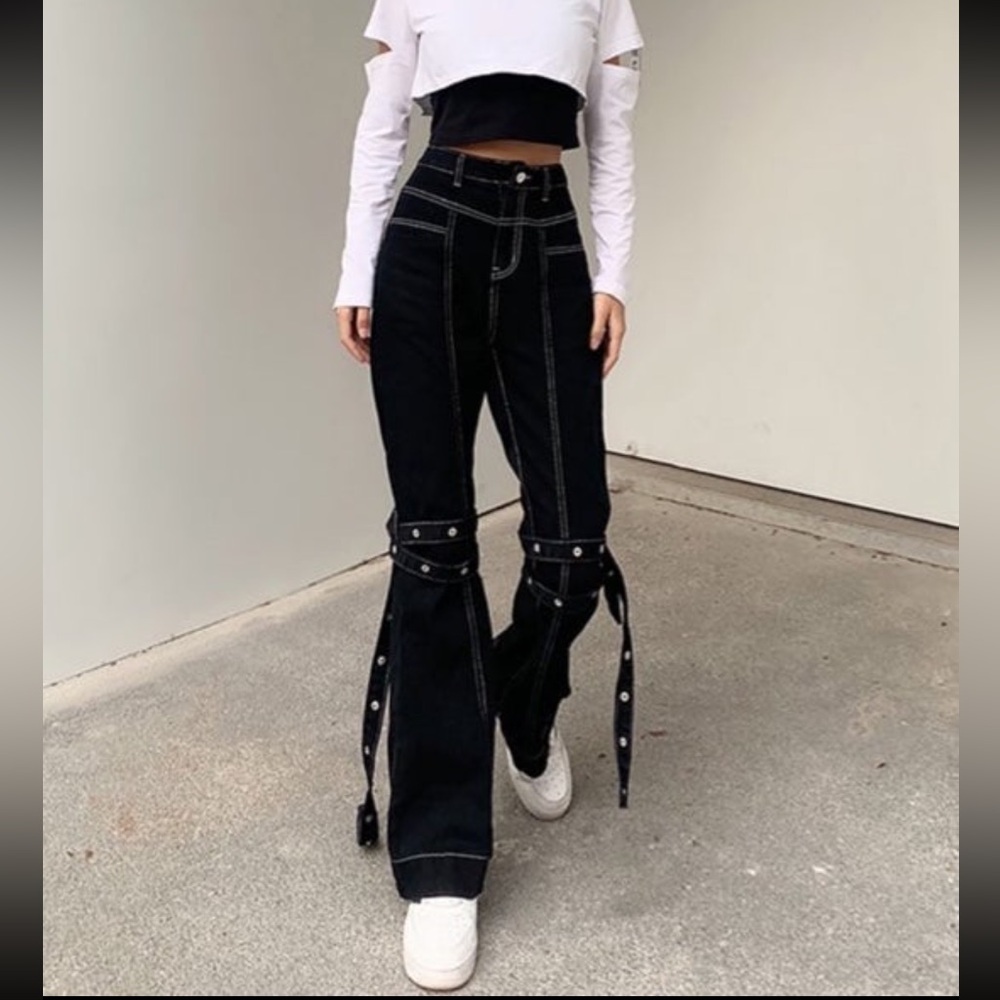 y2k wide leg pants
